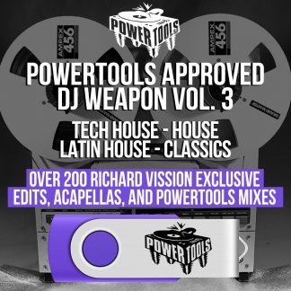 POWERTOOLS APPROVED  DJ WEAPON VOL. 3 (LIMITED EDITION) USB